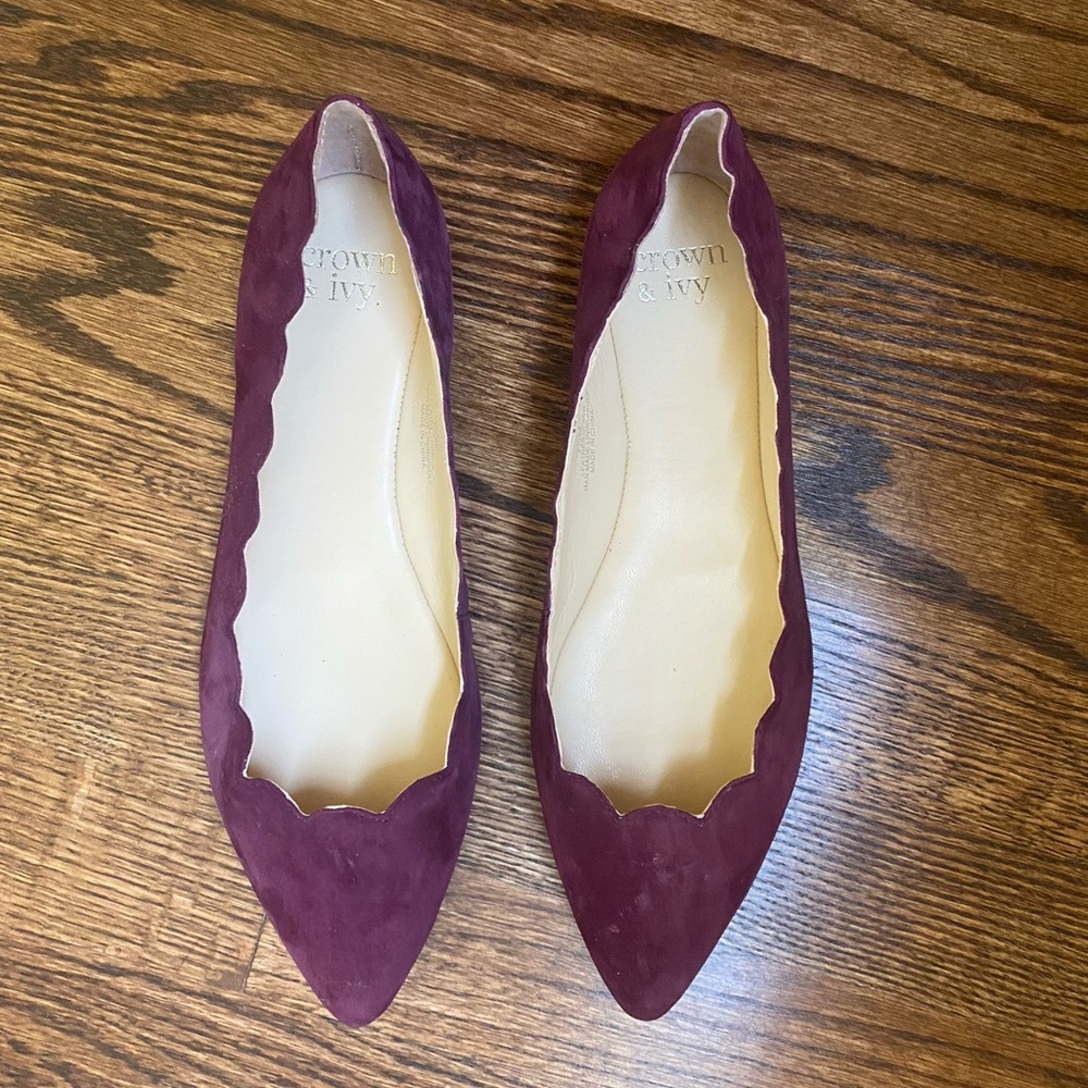 Crown and Ivy flat shoes